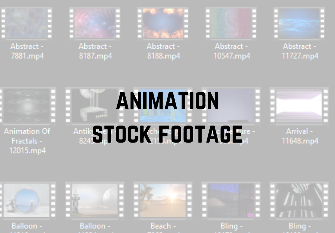 Animation Stock Footage